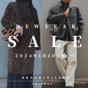 【 渋谷 初売り セール 】ブランドコレクト渋谷店ではアパレルアイテムがお得になるNEW YEAR SALEを開催致します。：画像1