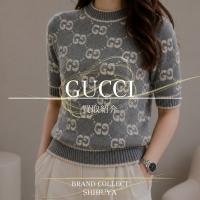 【渋谷店・新入荷】GUCCI／グッチのGGニットをご紹介！上品なグレーカラーの中古ブランドアパレル
