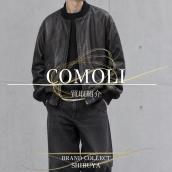 【新入荷】COMOLI カーフスキンジップブルゾン｜レザージャケットをブランドコレクト渋谷店でご紹介：画像1