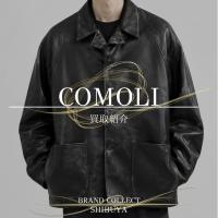 【COMOLI入荷】ラムレザーのレザーワークジャケットをご紹介！ブランドコレクト渋谷店