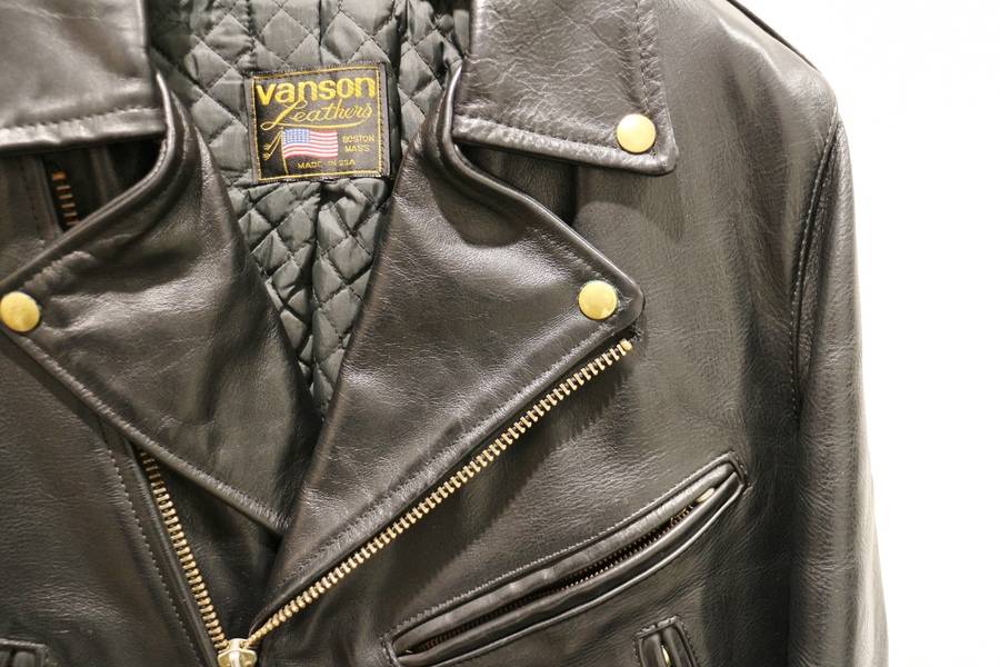 原宿（竹下通り）店 VANSONのC2ライダースジャケットの入荷です