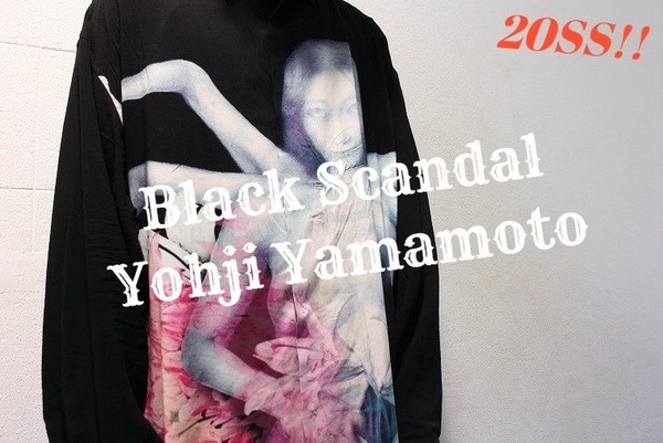 【20SS】Black Scandal Yohji Yamamoto(ブラックスキャンダルヨウジヤマモト)最新コレクションから、大注目のシャツをお買取りさせて頂きました！