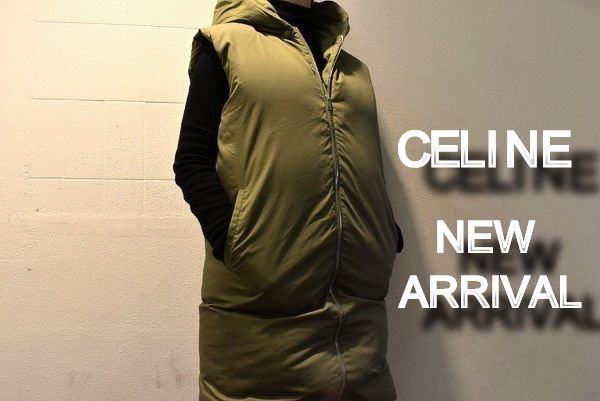 CELINE(セリーヌ)のフィービー期のアイテムから、ノースリーブダウンコートをお買取りさせていただきました!!