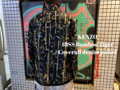 【新着入荷】KENZOより18SS Bamboo Tiger Coverall denim jacketが入荷致しました。：画像1