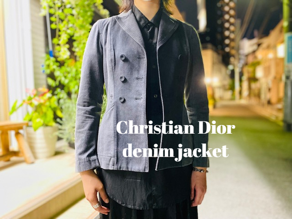 【新着入荷】買取イベント対象ブランドChristian Diorのデニムジャケットが入荷致しました。：画像1