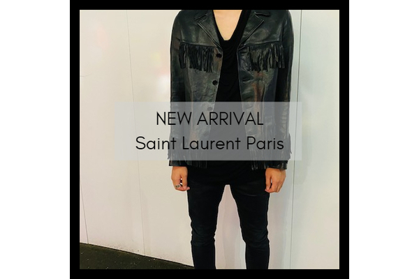 Saint Laurent Parisのフリンジレザージャケットが竹下通り店に入荷致しました。：画像1
