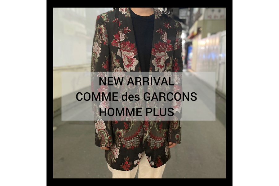 COMME des GARCONS HOMME PLUSの刺繍ロングジャケットが竹下通り店に入荷致しました。：画像1
