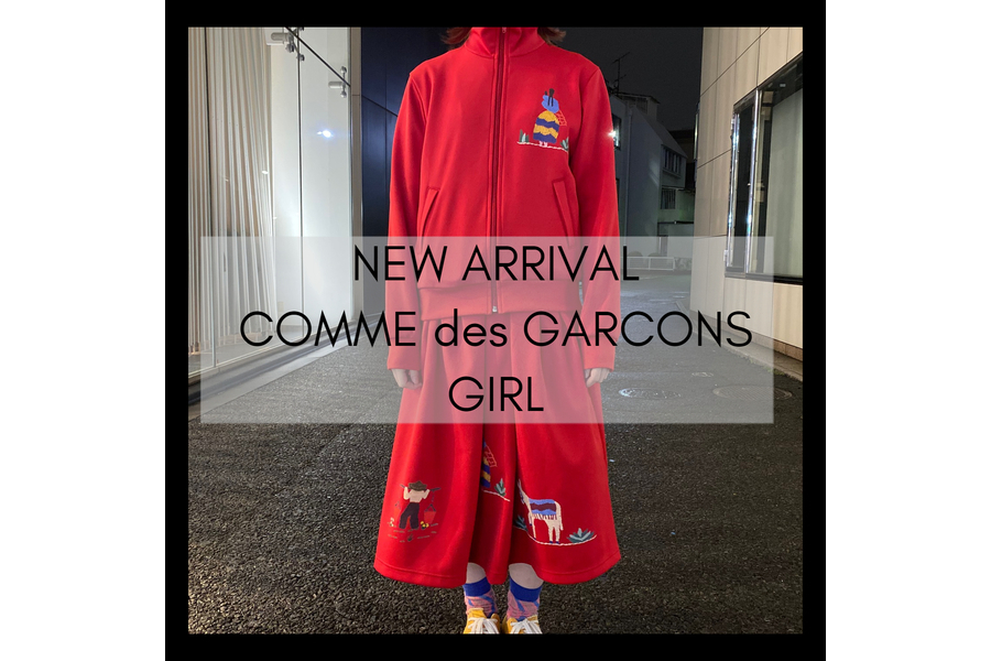 COMME des GARCONS GIRLの21SSアイテムが竹下通り店に入荷しました。