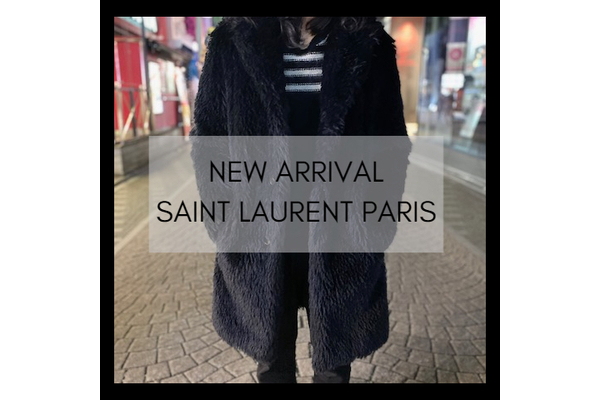キャンペーン対象ブランドSaint Laurent Parisのフェイクファーコートが入荷しました。：画像1