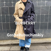 【買取金額30％UPキャンペーン】話題になったBURBERRY×GoshaRubuchinskiyのアイテムが入荷しました！原宿、渋谷、神宮前にお立ち寄りの際は是非ブランドコレクトへ。：画像1