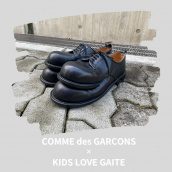 【分裂デザイン！？】COMME des GARCONS HOMME PLUS×KIDS LOVE GAITEよりDouble-toe Derbyを買取入荷いたしました！！：画像1