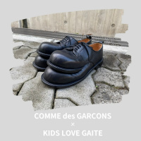 【分裂デザイン！？】COMME des GARCONS HOMME PLUS×KIDS LOVE GAITEよりDouble-toe Derbyを買取入荷いたしました！！