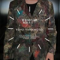 【7/31まで】ヨウジヤマモト買取20％UPキャンペーン、まもなく終了！買取なら原宿竹下通り店にお任せください！
