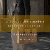 【Berluti カリグラフィ トゥジュール トートバッグ入荷】原宿竹下通りでベルルッティの上質レザートートをお探しならブランドコレクトへ：画像1