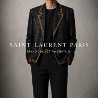 【SAINT LAURENT PARIS フラワージャガードナポレオンジャケット入荷】20SSを象徴する華やかなジャガード織りと洗練されたシルエットが魅力の一着を原宿竹下通り店でご紹介｜原宿エリアでブランド買取も受付中