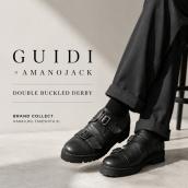 【GUIDIの美学を継承した別注モデル】GUIDI × AMANOJACK “DOUBLE BUCKLED DERBY” が放つ唯一無二の存在感！ブランドコレクト原宿竹下通り店のオススメアイテムをご紹介！  サブタイトル｜原宿エリアでブランド買取も受付中：画像1