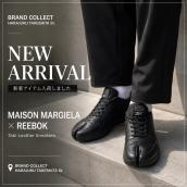 【ブラコレ竹下通り店/新入荷】REEBOK × Maison Margiela「Classic Leather Tabi」が入荷しました！：画像1