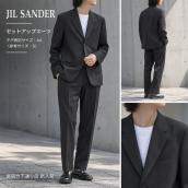 【ブラコレ原宿竹下通り店/新入荷】JIL SANDER ウール素材のネイビーセットアップスーツが入荷！原宿・表参道エリアでブランドアパレルをお探しの方へ：画像1
