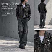 【原宿竹下通り店/新入荷】Saint Laurent Paris スタッズライダースジャケット｜2014年秋冬エディ期モデルを原宿でご紹介！：画像1