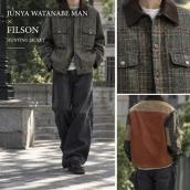 【ブラコレ原宿竹下通り店／新入荷】JUNYA WATANABE MAN × FILSONのウールチェックツイード×レザージャケットをご紹介！：画像1