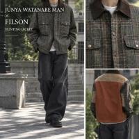 【ブラコレ原宿竹下通り店／新入荷】JUNYA WATANABE MAN × FILSONのウールチェックツイード×レザージャケットをご紹介！