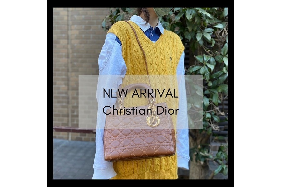 キャンペーン対象ブランドChristian Diorのカナージュ 2WAYショルダーバッグが入荷しました。