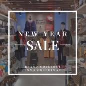 年末年始の営業時間とNEW YEAR SALEのお知らせ｜ブランドコレクト上野御徒町店：画像1