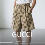 上野・御徒町で【GUCCI／グッチ】を売る・買うならブランドコレクト上野御徒町店｜Jumbo GG Canvas Shorts／ジャンボGGキャンバス ハーフパンツ入荷｜Buy & Sell Luxury in Ueno Tokyo｜Tax-Free Available：画像1