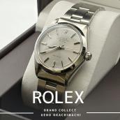 上野・御徒町で【ROLEX／ロレックス】を売る・買うならブランドコレクト上野御徒町店｜Air-King Ref.5500 Silver Dial 34mm／エアキング Ref.5500 34mm シルバー文字盤入荷｜Buy & Sell Luxury in Ueno Tokyo｜Tax-Free Available：画像1