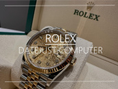 【高価買取】広尾でROLEX／ロレックスを売るならブランドコレクト広尾店にお任せください。デイトジャスト コンビ コンピューターが買取入荷致しました。：画像1