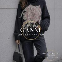 GANNI（ガニー）Graphic Wool Hand-Knit新入荷｜存在感あるグラフィックニット【銀座】