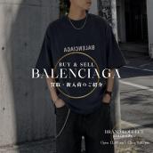 新入荷【BALENCIAGA】ミラープリントロゴTシャツ｜存在感あるグラフィックデザイン【銀座】：画像1