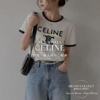 新入荷【CELINE】CELINE PARIS Tシャツ 2X872671Q｜ミニマルなロゴデザインが魅力の人気Tシャツ