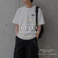 新入荷【GUCCI】エンブロイダリー コットンジャージー Tシャツ｜存在感のあるデザインが魅力の一着