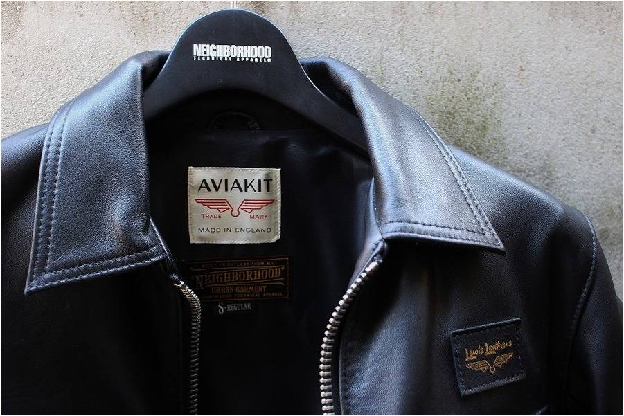 NEIGHBORHOOD(ネイバーフッド) x LEWIS LEATHER(ルイスレザー)の