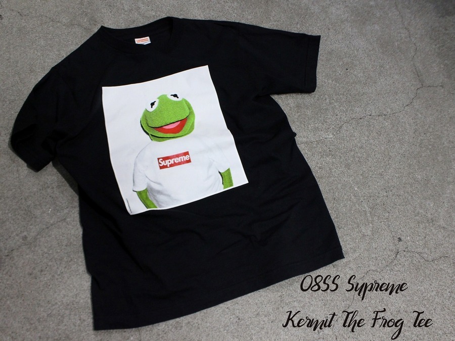 ※ララランド※　　　　　　　　　　　　　【激レア 美品】シュプリーム 激レアアイテム！！】Supreme(シュプリーム) Kermit The Frod Tee入荷