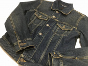 【BC原宿店】SAINT LAURENT PARIS(サンローランパリ) オリジナルジーンズジャケット：画像1