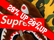 ​12月は A BATHING APE SUPREME 怒涛の買取アップキャンペーン開催！！：画像1