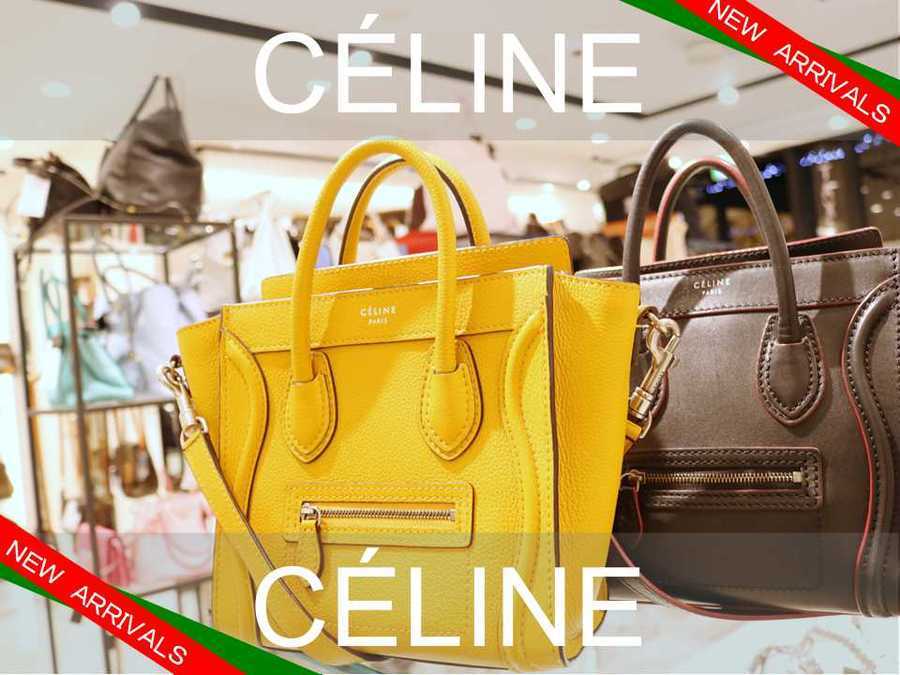 CELINE(セリーヌ)ラゲージナノショッパー2wayバッグ2色入荷の CELINE(セリーヌ)ラゲージナノショッパー2wayバッグ2色入荷の