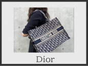 【新入荷情報】Christian Dior/クリスチャン ディオールのブックトート入荷！：画像1