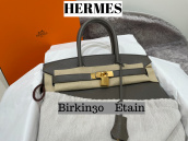 【買取キャンペーン】HERMES/エルメス人気色『エタン』のバーキン買取入荷。お買取りならお任せください。：画像1