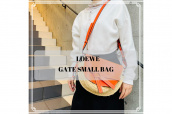 【オススメ商品】LOEWE/ロエベから涼し気なカラーリングが目を惹くゲートバッグスモールをご紹介致します。：画像1