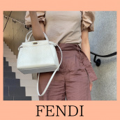 【FENDI高価買取】表参道・青山でFENDIを売るなら是非ブランドコレクトへ。長年愛されるフェンディのアイコンバッグ「ピーカブー」のご紹介です。：画像1