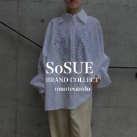 SoSUE×journal standard luxeのレースシャツが入荷