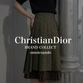 【Christian Dior】グリーンの異素材プリーツスカートが入荷！表参道駅徒歩圏内のブランドコレクト表参道1号店：画像1