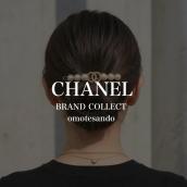 【CHANEL ココマーク バレッタ】ゴールド×ホワイトのヘアアクセサリーが新入荷！表参道1号店のブランド買取・販売：画像1