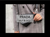 【高価買取】PRADA/プラダのトライアングルレザーショルダーバッグ高価買取致しました。買取はブランドコレクト表参道2号店へお任せ下さい。：画像1