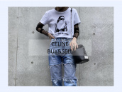 【買取キャンペーン】今が売りドキ「CELINE」のホワイトプリントTシャツを買取入荷致しました。：画像1