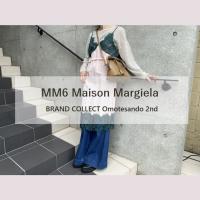 【MM6 Maison Margiela/エムエムシックスメゾンマルジェラ】繊細なレースが魅力のキャミソールワンピース。フェミニンとモードを融合した一着が新入荷しました！