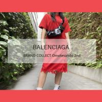 【BALENCIAGA/バレンシアガ】ロゴ×レースで魅せる存在感抜群のTシャツワンピースが新入荷しました！